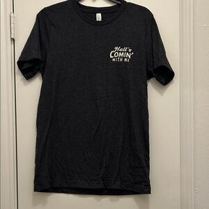 Men's Black Graphic T-Shirt